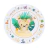 Plato Polipapel Animalitos Salvajes x 6u.