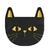 Servilleta de Papel Gato Negro Stamping (12 serv)