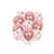 Set 10 Globos Cromado con Confetti en internet