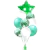 Set 9 Estrella Metal y Globo Latex Perlado Confetti - tienda online