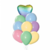 Set 9 Globos Premium Pastel