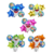 Set 5 Globos Metalizado Baby Shark Surtidos