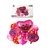 Set 9 Globos Metalizado y Latex Huggy Wuggy Rosa
