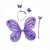 Set Mariposa Violeta (Alas. Varita y Vincha)