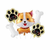 Set 5 Globos Metalizado Perrito