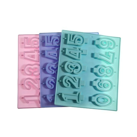 Molde Silicona Numeros - comprar online