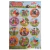 Autoadhesivo Stickers La Granja De Zenon x 24u.