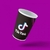 Vaso Plastico Tik Tok x 10u.