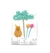 Adorno Cake Topper Feliz Cumple Capybara con Bonete - comprar online