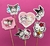 Topper Torta Pincho Hello Kitty y Kuromi