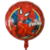Globo Metalizado Redondo Hombre Araña Spiderman Ultimate Rojo 18"