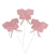 Vara c/Batita 21x9cm Rosa x 1u.