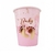 Vaso Polipapel Baby Rosa Stamping x 8u