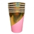 Vaso de Polipapel Celebra Rosa x 6u.