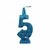 Imagen de Vela Numero DORYPLAST con Gibre Celeste