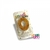 Vela Numero Blanca Glitter Oro