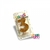 Vela Numero Blanca Glitter Oro - Cotifan Cotillon