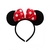 Vincha Orejas Ratona Minnie Peluche