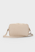 Bolsa Tiracolo Off White em Couro Pequena - Maubem