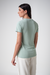 Blusa Básica Feminina Manga Curta - Menta na internet