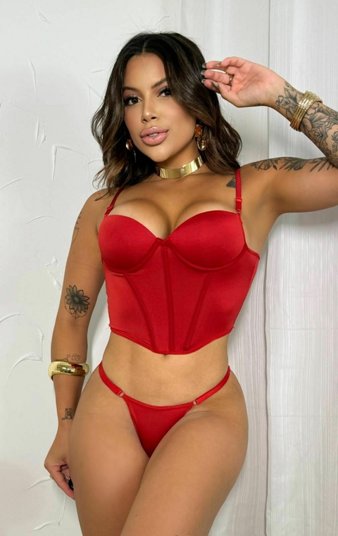 CONJUNTO CORSELET (TAM G e GG)