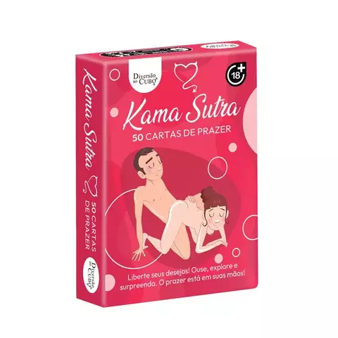 CARTAS KAMA SUTRA 50 CARTAS DE PRAZER COM POSIÇÕES - DIVERSÃO AO CUBO - comprar online