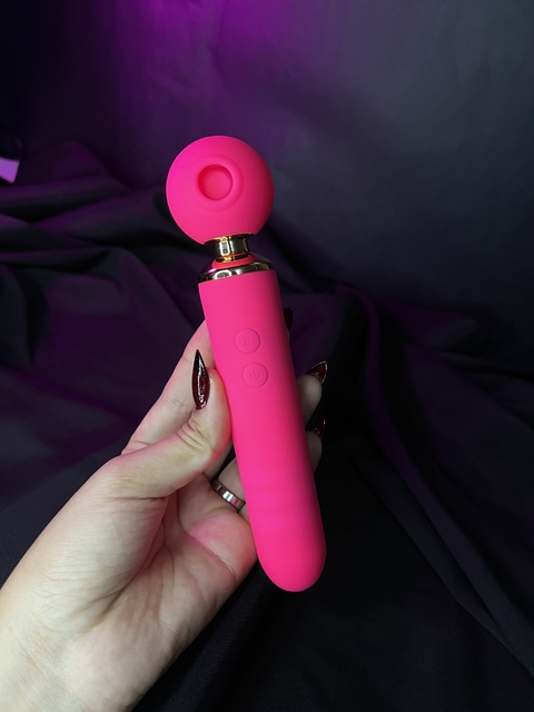 VIBRADOR VARINHA MÁGICA 3 EM 1 (DEDILHA, SOBE E DESCE E PULSAÇÃO) - SEXY IMPORT