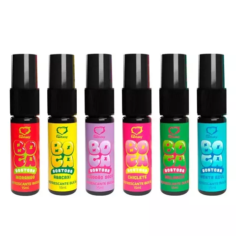 REFRESCANE BUCAL BOCA GOSTOSA (15ML) - SEXY FANTASY