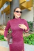 Vestido Midi Com Fenda - loja online