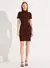 Vestido Marrom Forum