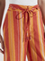 Calça Listrada Ampla Forum - comprar online