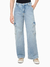 Calça Jeans Wide Leg Bolsos Cargos Calvin Klein Jeans - comprar online
