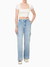 Calça Jeans Wide Leg Bolsos Cargos Calvin Klein Jeans