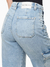 Calça Jeans Wide Leg Bolsos Cargos Calvin Klein Jeans na internet