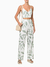 Top Cropped Linho Estampado Calvin Klein Jeans - ENNE Boutique
