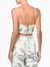 Top Cropped Linho Estampado Calvin Klein Jeans na internet