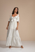 Vestido Longo Flor de Lis