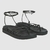 SANDALIA CALVIN KLEIN FLATFORM AMARRACAO