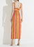 Vestido Listrado Longo Forum na internet