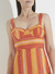 Vestido Listrado Longo Forum - comprar online