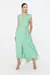 Vestido Midi Com Cinto E Lapelas Zen Oficial - ENNE Boutique