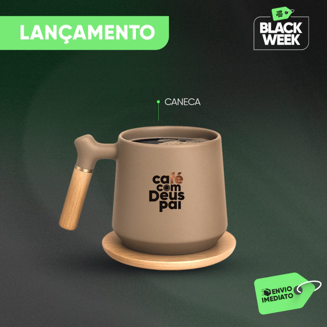 Caneca Café com Deus Pai (vol.6) - comprar online