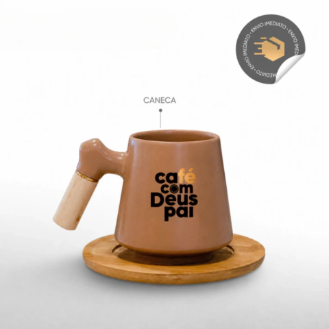 Caneca Café com Deus Pai (vol.6)