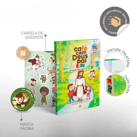 Volume 2 Café com Deus Pai Kids - Um amor que cuida de mim