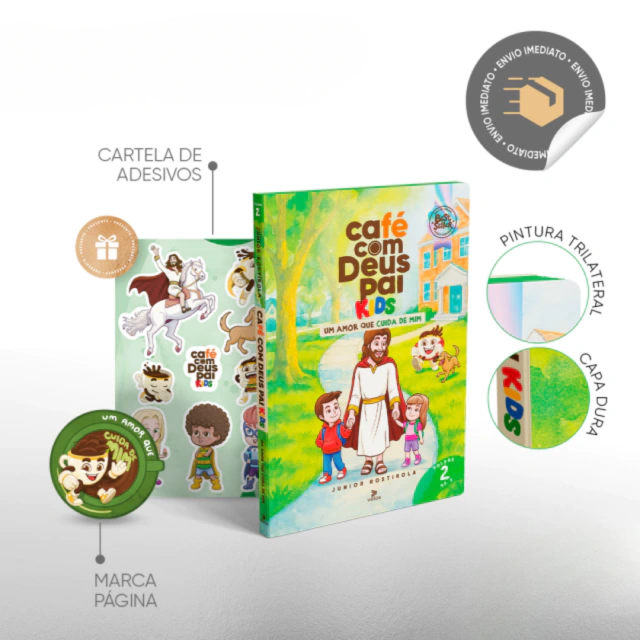 Volume 2 Café com Deus Pai Kids - Um amor que cuida de mim