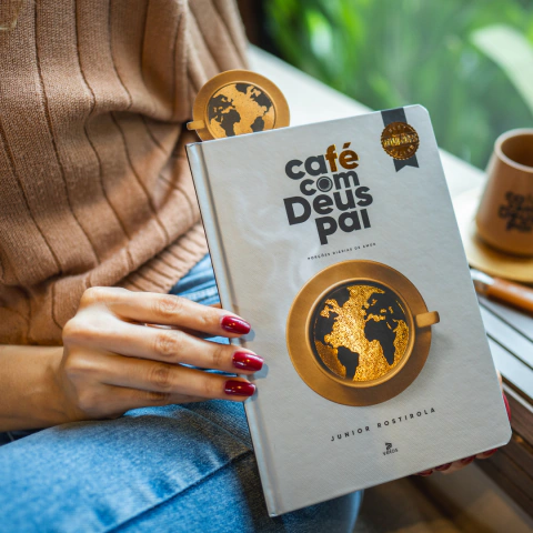 Café com Deus Pai Vol.6 (capa dura) + copo - comprar online