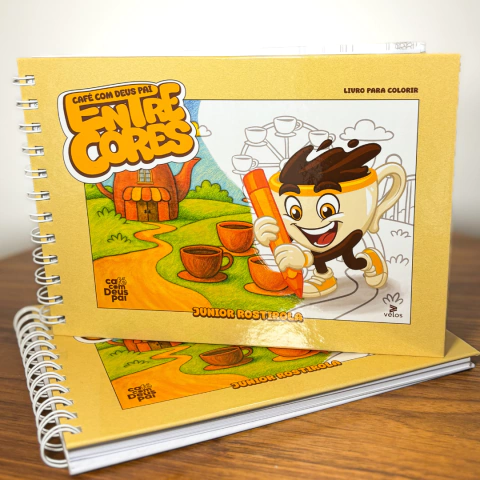 Café com Deus Pai Kids vol.1 + Entre cores na internet