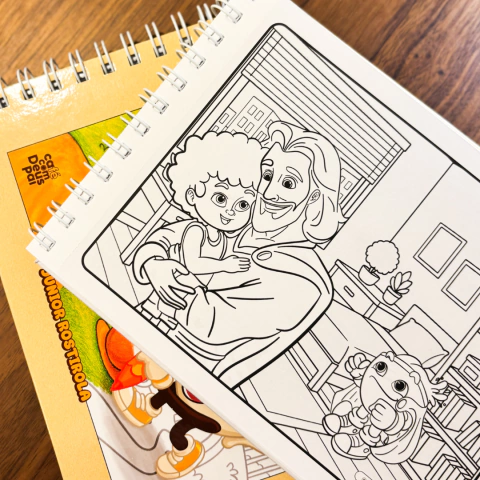 Imagem do Café com Deus Pai vol. 6 (capa dura) + Entre cores + Café com Deus Pai kids vol.1