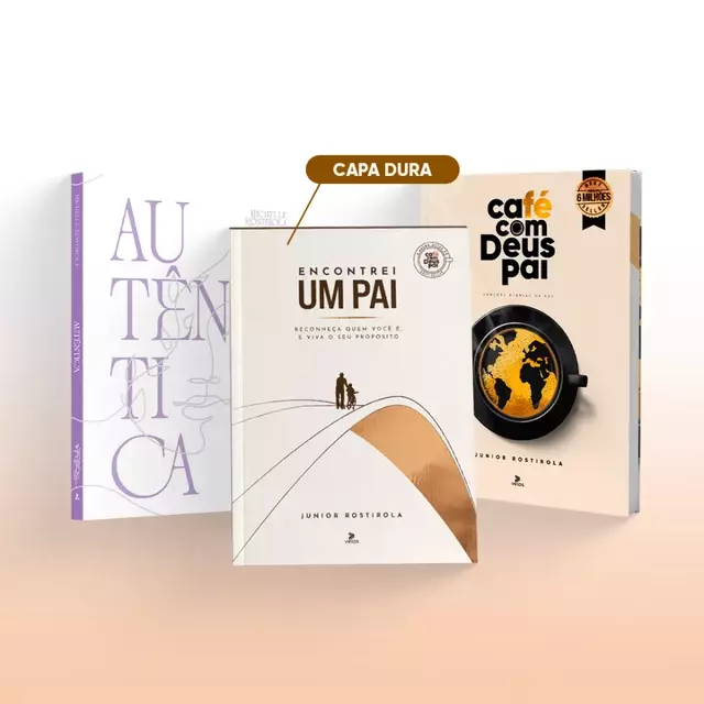 COMBO CCDP BROCHURA 2024+ ENCONTREI UM PAI CAPA DURA + AUTÊNTICA - comprar online