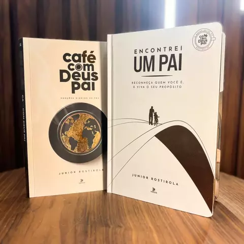 COMBO CCDP BROCHURA 2024 + ENCONTREI UM PAI - RECONHEÇA QUEM VOCE É - CAFÉ COM DEUS PAI